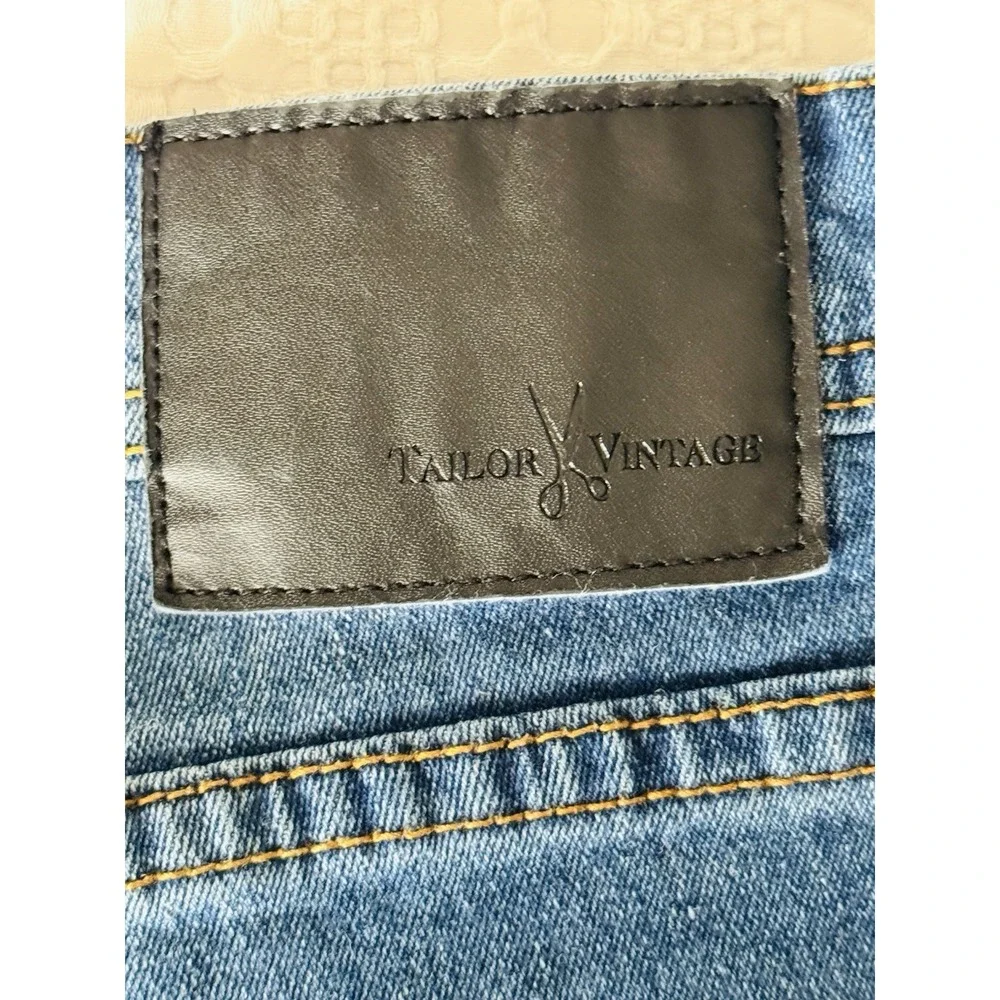 Tailor Vintage Connecticut Originals‎ Canaan Slim Stretch Jeans 36x32 Blue Mens